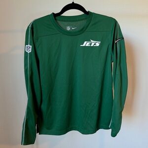 Nike NFL Green New York Jets Dri-Fit Long Sleeve Shirt